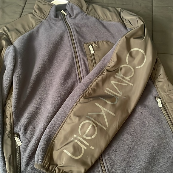 Calvin klein fleece jacket for mens - Picture 3 of 6